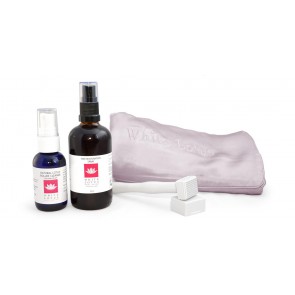 White Lotus Deluxe Hårtap Dermaroller Kit